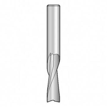 Trend IT/1734100 Solid tungsten two flute spiral upcut 4mm dia.