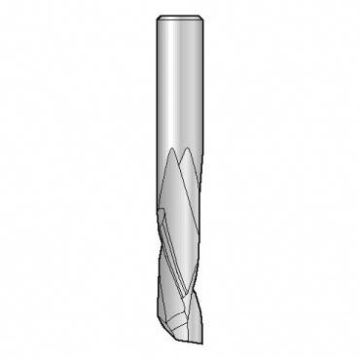 Trend IT/1743275 Solid tungsten up and down spiral two flute 8mm dia.