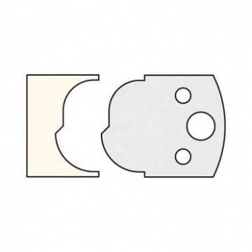 Trend IT/3311540 Knife 40mm x 4mm tool steel (pair)