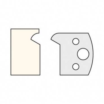 Trend IT/3311640 Knife 40mm x 4mm tool steel (pair)