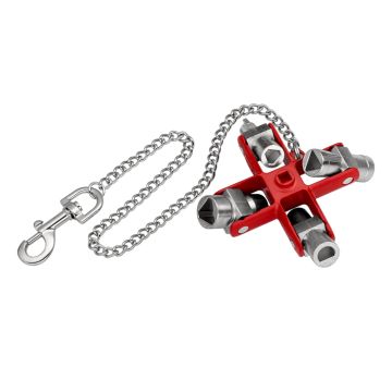 KNIPEX 00 11 06 Universal Key For All Standard Cabinets & Shut-Off Systems 95mm