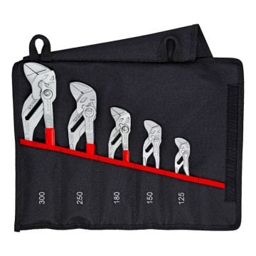 KNIPEX 00 19 55 S4 Pliers Wrench Set 125mm-300mm x5 Pcs