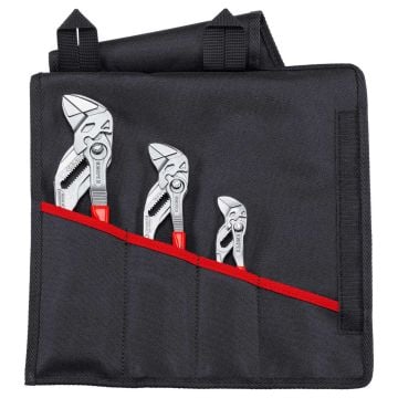 KNIPEX 00 19 55 S6 Pliers Wrench Set 330mm x3 Pcs