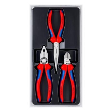 KNIPEX 00 20 11 Assembly Pliers Set x3 Pcs