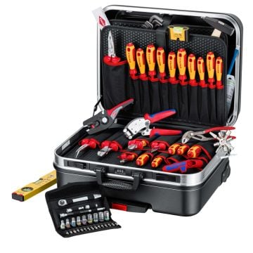 KNIPEX 00 21 06 BIG Basic Move ElectricPlus Tool Case x68 Pcs