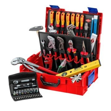 KNIPEX 00 21 19 LB S L-BOXX Plumbing Tool Box x52 Pcs