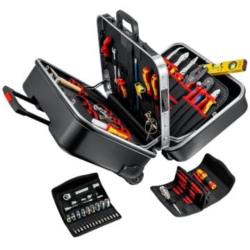 KNIPEX 00 21 41 BIG Twin Move Electric Tool Case 290 mm x63 Pcs