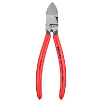 KNIPEX 72 01 160 Diagonal Cutters For Plastics 160 mm