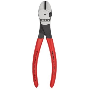 KNIPEX 74 01 180 High Leverage Diagonal Cutters 180mm