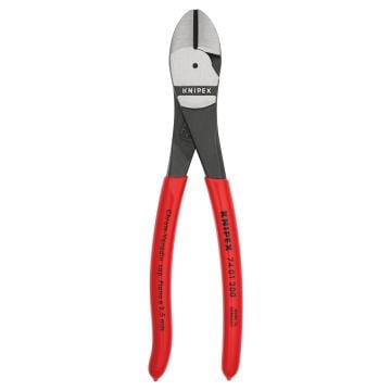 KNIPEX 74 01 200 High Leverage Diagonal Cutters 200mm