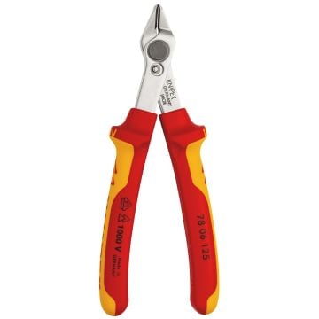 KNIPEX 78 06 125 Insulated VDE Electronic Super Knips Pliers 125mm