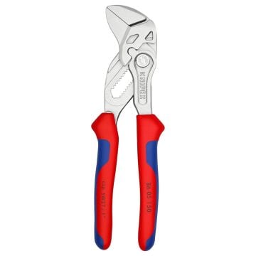 KNIPEX 86 05 150 Wrench Pliers With Multi-Component Grips 150mm