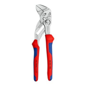 KNIPEX 86 05 180 Wrench Pliers With Multi-Component Grips 180mm