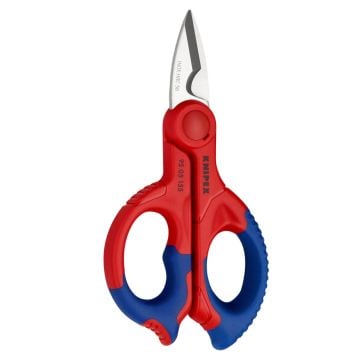 KNIPEX 95 05 155 SB Angled Electricians' Shears 155mm