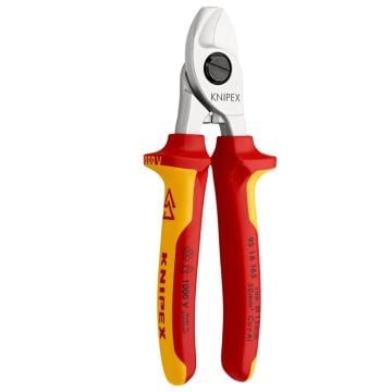 KNIPEX 95 16 165 Insulated VDE Cable Shears 165mm