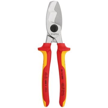 KNIPEX 95 16 200 Insulated VDE Cable Shears With Twin Cutting Edge 200mm