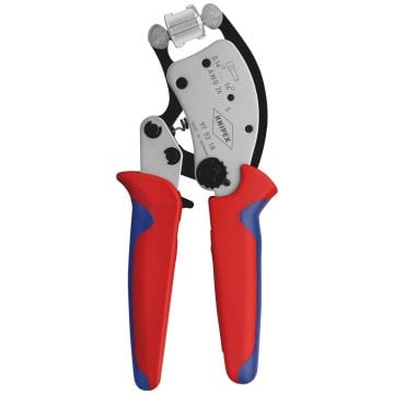 KNIPEX 97 53 18 Twistor 16 Self Adjusting Crimping Pliers With Multi-Component Grips 200mm