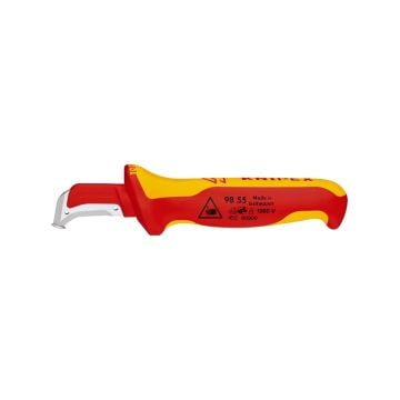 KNIPEX 98 55 VDE Insulated Cable Stripping Knife