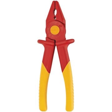 KNIPEX 98 62 01 Insulated VDE Plastic Flat Nose Pliers 180mm