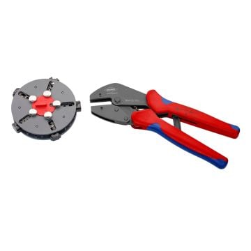 KNIPEX 97 33 LE MultiCrimp Crimping Pliers Inc Quick Change Magazine