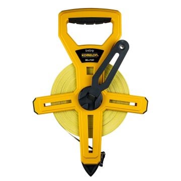 Komelon FU50EE Unigrip Open Reel Fibreglass Surveyors Tape 50m / 165ft