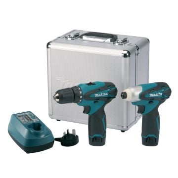 Makita Drill Set LCT204 10.8v LXT Twin Pack Drill Driver/Impact Driver