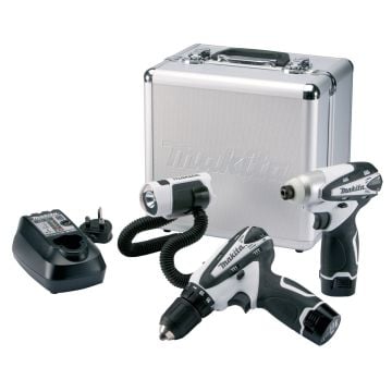 Makita LCT305W 10.8V DF330DWE Drill Driver & TD090D Impact Driver Set