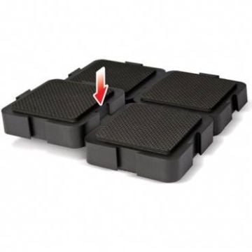 Trend LOC/BLK/PK1 Loc block workpce support 4 pack