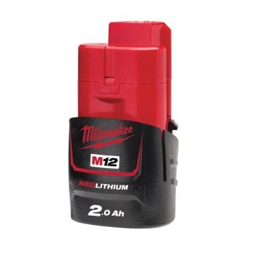 Milwaukee M12 B2 12v 2.0Ah Li-Ion Battery