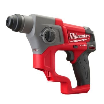 Milwaukee M12 FUEL CH-0 12v Cordless Brushless Sub Compact SDS+ Hammer Drill Body Only