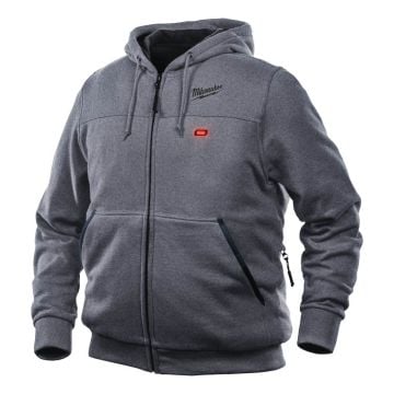 Milwaukee M12 HH GREY3-0 12v Grey Heated Hoodie