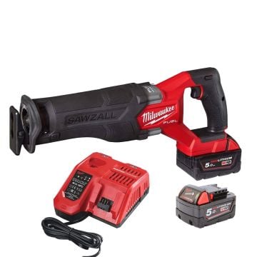 Milwaukee M18 FUEL ONEFSZ-552X ONE-KEY Sawzall 18v Reciprocating Saw Inc 2x 5.5Ah Batts