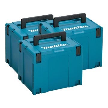 Makita 821552-6 Makpac Connector Stacking Case Type 4 (No Inlay) Triple Pack
