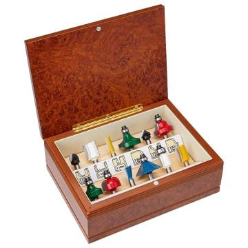 Makita A-91051 1/4" Router Bit Set x12 Pcs In Carry Case