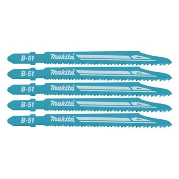 Makita B-06476 B-51 Super Express Metal Jigsaw Blade Pack 75mm x5 Pcs