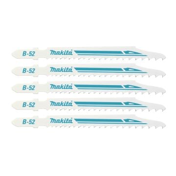 Makita B-06482 B-52 Super Express Jigsaw Blade Pack 75mm x5 Pcs