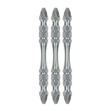 Makita B-20719 Impact Torsion Double-Ended Screwdriver Bits PZ2 x 65mm x3 Pcs