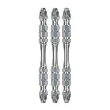 Makita B-20725 Impact Torsion Double-Ended Screwdriver Bits PZ3 x 65mm x3 Pcs