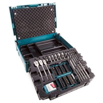 Makita B-43044 Drilling & Screwdriving Bit Set x66 Pcs In Makpac Case