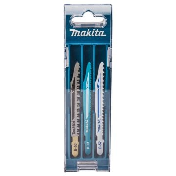 Makita B-44426 Assorted Jigsaw Blade Set x10 Pcs