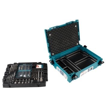 Makita B-49638 MAKPAC Drill & Screwdriver Bit Set x69 Pcs