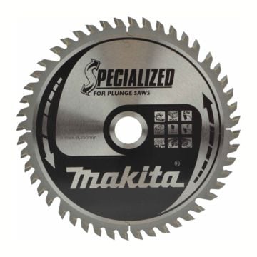 Makita B-56708 Specialized Circular DSP600 / SP6000 Plunge Saw Blade 165x20x48T