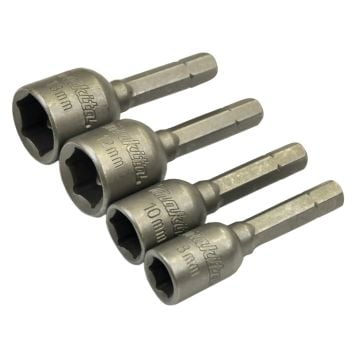 Makita B-57554 1/4" Magnetic Nutsetter Set x4 Pcs