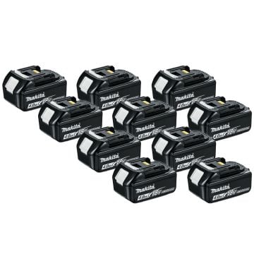 Makita BL1840X10 18v LXT 4.0Ah Li-Ion Battery Ten Pack