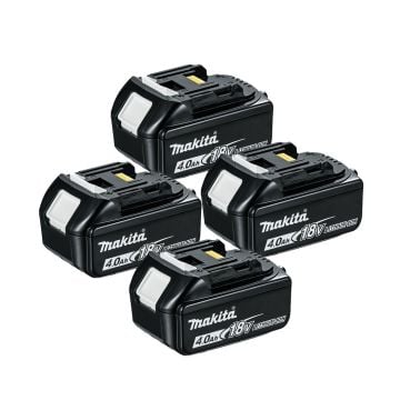 Makita BL1840X4 18v LXT 4.0Ah Li-Ion Battery Quad Pack