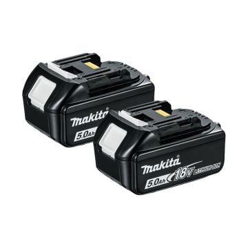 Makita BL1850X2 18v LXT 5.0Ah Li-Ion Battery Twin Pack
