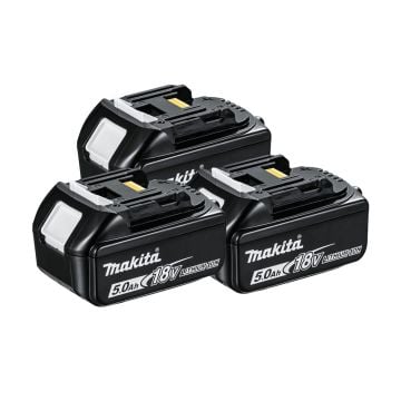 Makita BL1850X3 18v LXT 5.0Ah Li-Ion Battery Triple Pack