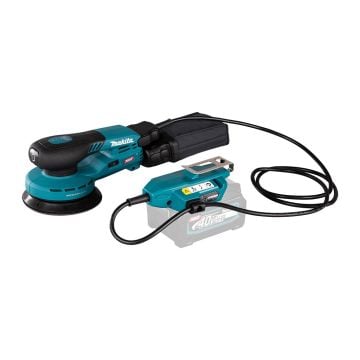 Makita BO001CGZ 40v Max XGT 125mm Brushless Random Orbit Sander Body Only Inc Battery Adapter
