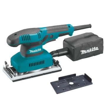 Makita BO3710 1/3 Sheet Orbital Finishing Sander Inc Dustbag