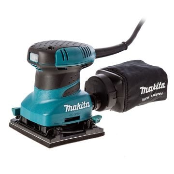 Makita BO4555 1/4 Sheet Orbital Palm Finishing Sander Inc Dust Bag